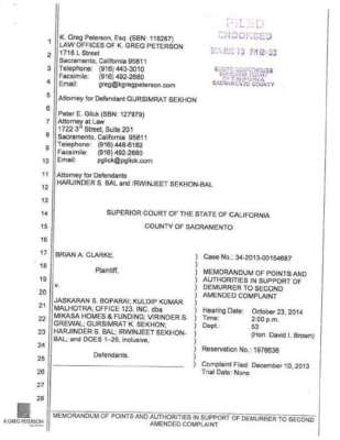 Ps&As in Support of Demurrer.pdf