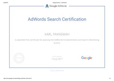 Google Partners - Karl Franswah Search Certification.pdf