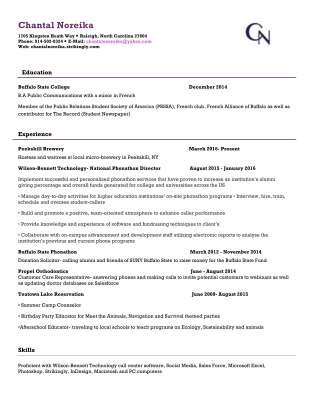 Resume - Chantal Noreika.pdf