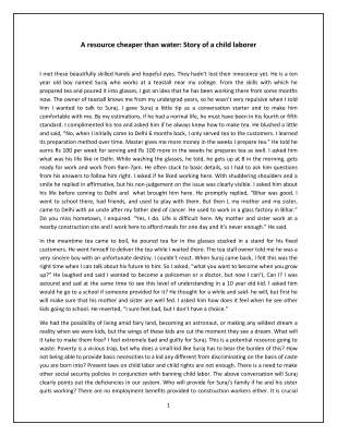 Sample Work (Story of a Child Labourer).pdf