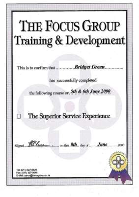 Focus Group Certificate - Superior Service Excellence June 2000.pdf