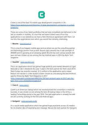 Cubet Recent Mobile Apps.pdf