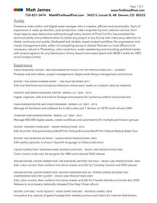 Matt James Resume 2017 -03.pdf