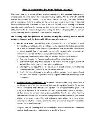 How to transfer files between Android to MacOs.pdf