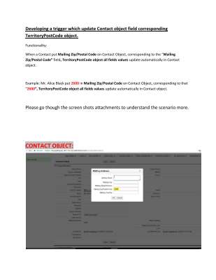trigger which update Contact object field corresponding TerritoryPostCode object.pdf