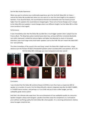 Get the Best Audio Experience.pdf