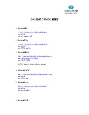 Online Demo Links.pdf