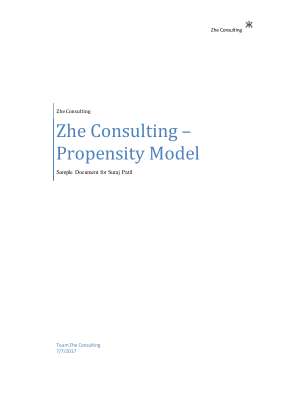 Zhe Consulting - Propensity Model Document Case Study.pdf