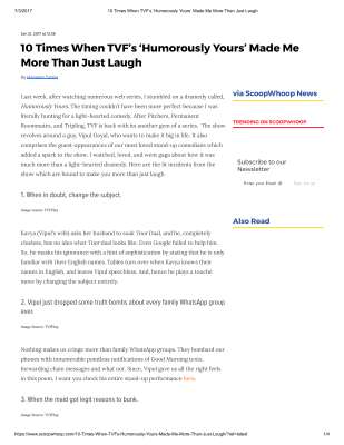 10 Times When TVF’s ‘Humorously Yours’ Made Me More Than Just Laugh.pdf