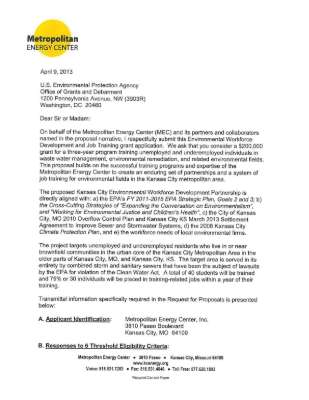 EPA EWDJT 2013 Transmittal and Project Narrative.pdf