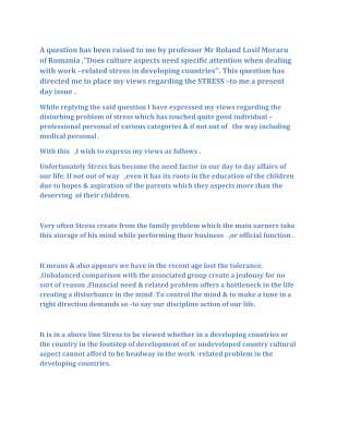 Our Stress-the present day problem.pdf