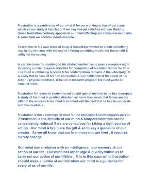 Our Weakness of Mind - Frustration.pdf