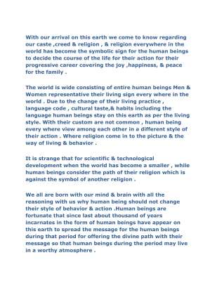 Religion the way of Human Being.pdf