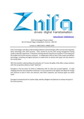 Znifa Technologies Private Limted  - IT Profile.pdf