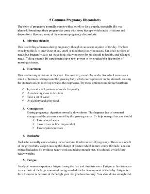 Common Pregnancy Discomforts.pdf
