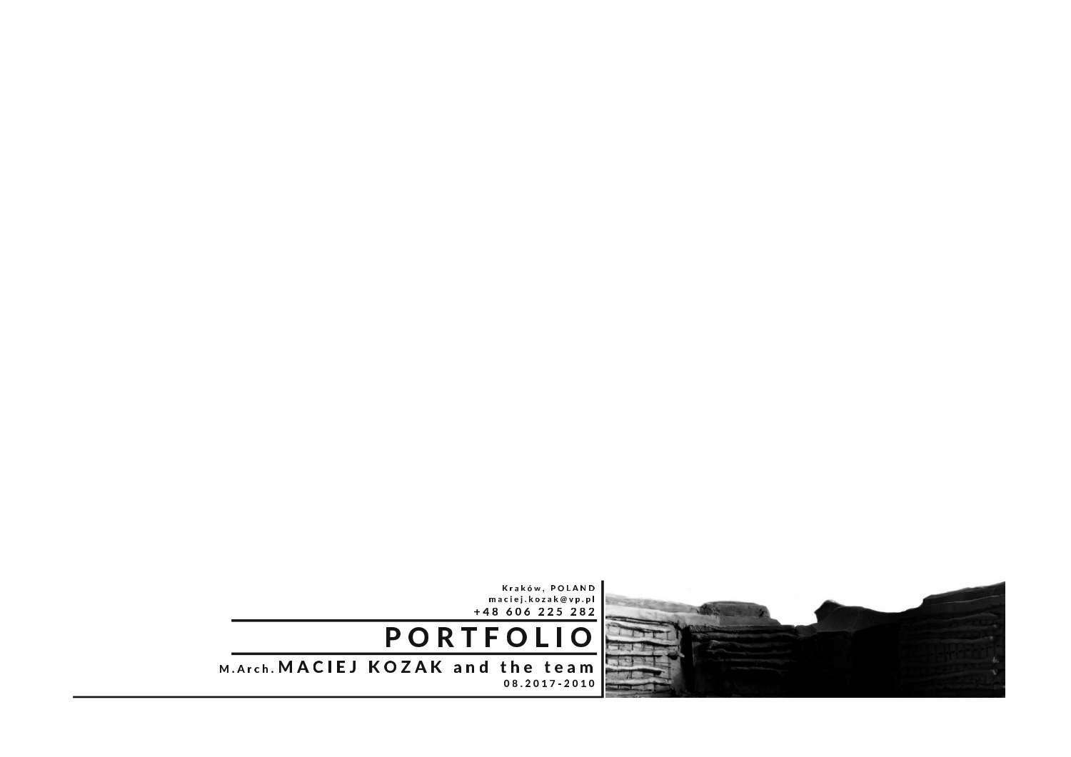 MKozak studio - Portfolio_ArchDrawings and Projects portfolio - compressed.pdf