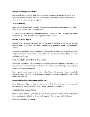Consejos Para Empezar Una Startup.pdf