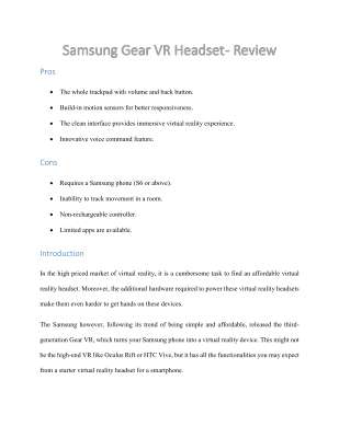 Samsung Gear VR Headset - Review.pdf