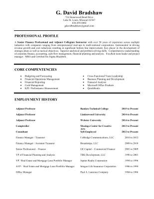 Resume for G. David Bradshaw.pdf