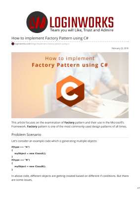 How to implement Factory Pattern using C.pdf