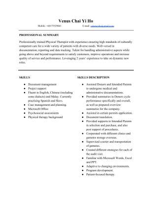 Venus CY Ho CV 2018.pdf