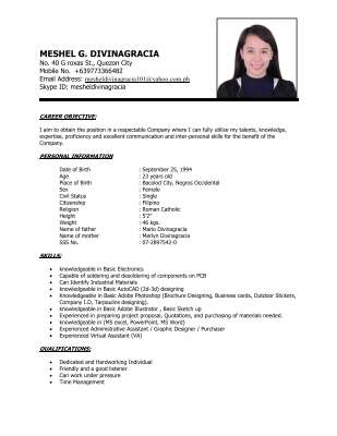 MESHEL DIVINAGRACIA RESUME.pdf