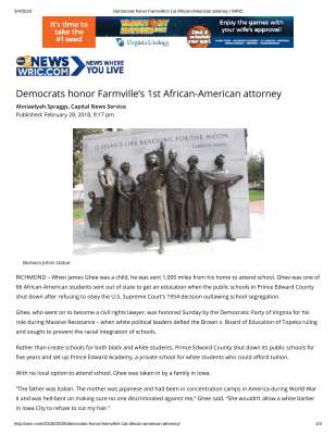 Democrats honor Farmville’s 1st African-American attorney _ WRIC.pdf