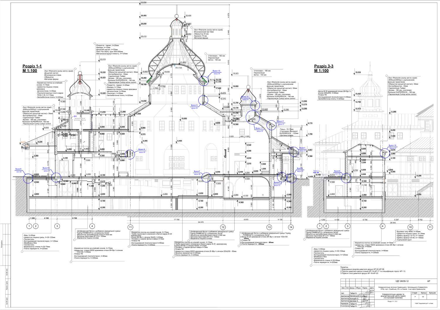 09 Розріз 1-1, 3-3.PDF