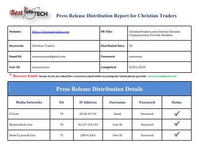 Press Release Distribution Sample Report.pdf