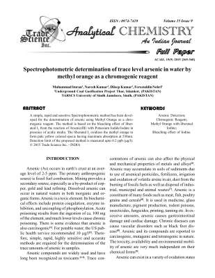 Spectrophotometric Determination of As in H2O.pdf