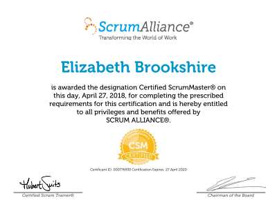 Elizabeth Brookshire-ScrumAlliance_CSM_Certificate (1).pdf