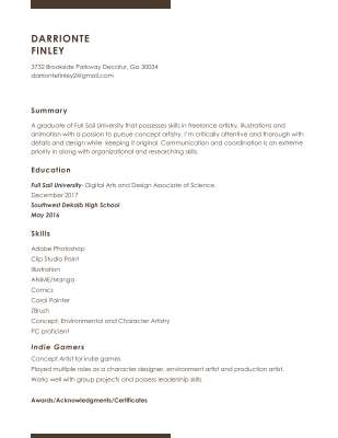 Darrionte Finleys Resúme.pdf