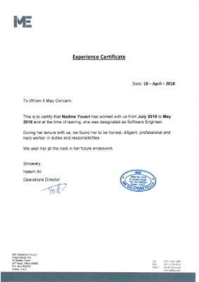 Experience Certificate_Nadine Yousri.pdf