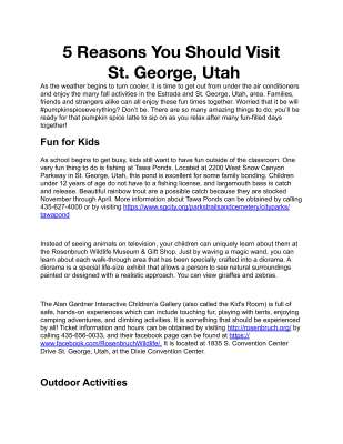 5 Reasons to Visit St. George Utah.pdf