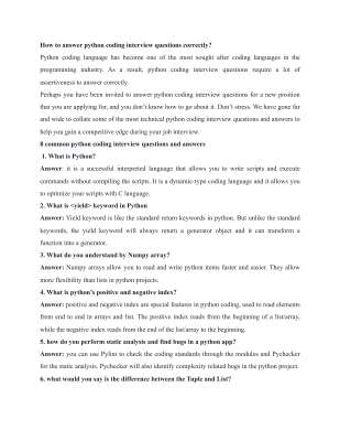 How to answer python coding interview questions correctly.pdf
