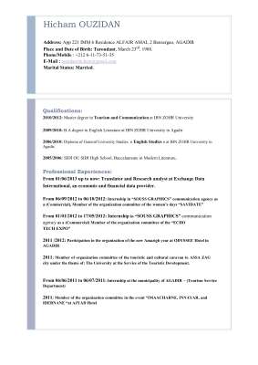 Ouzidan CV.pdf