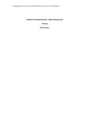 Analysis of Organizational Conflict Management.pdf