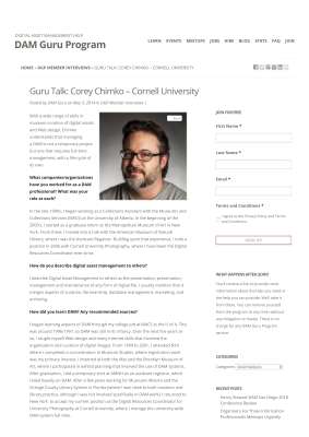 DAM_Guru Talk_Corey Chimko.pdf