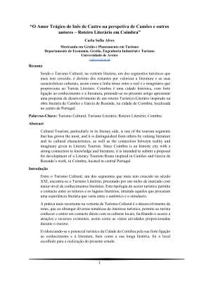 Artigo - “O Amor Trágico de Inês de Castro na perspetiva de Camões e outros autores – Roteiro Literário em Coimbra”.pdf