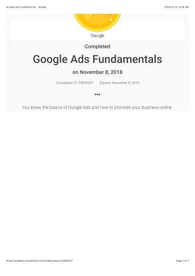 Google Ads Fundamentals : Google.pdf