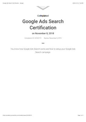 Google Ads Search Certification : Google.pdf