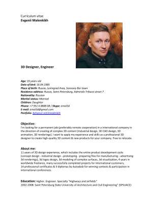 CV - 3D Designer - Evgenii Malenkikh - 23.02.19.pdf