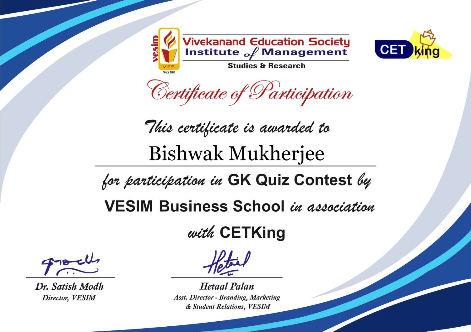 VESIM Business School GK Contest.pdf