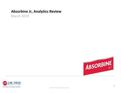 Absorbine Jr. SEO Report - March 2019.pdf