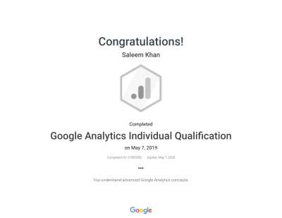Google Analytics Individual Qualification _ Saleem Khan.pdf