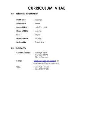 PETER GEORGE CV 2019.pdf