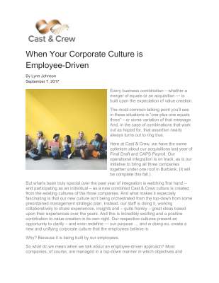 When Your Corporate Culture is Employee-Driven.pdf