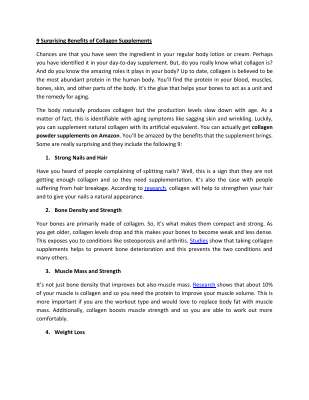 9 Surprising Benefits of Collagen Supplements.pdf