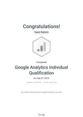 Google Analytics Individual Qualification _ Google of Said rahim.pdf