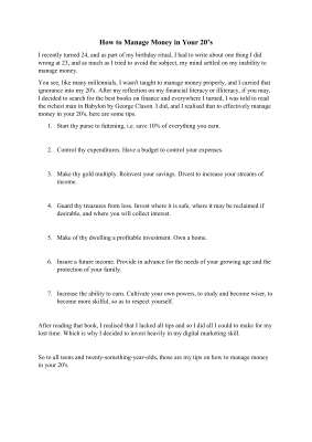 How to Manage Money in Your 20's by Aniekan Umana.pdf